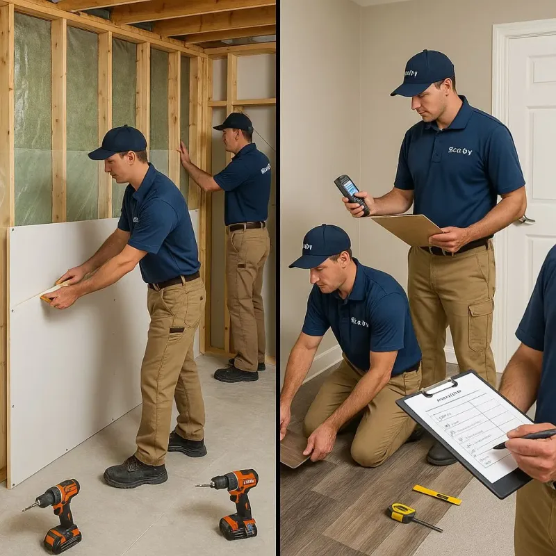 Repairs and Reconstruction process in Hampton, MD