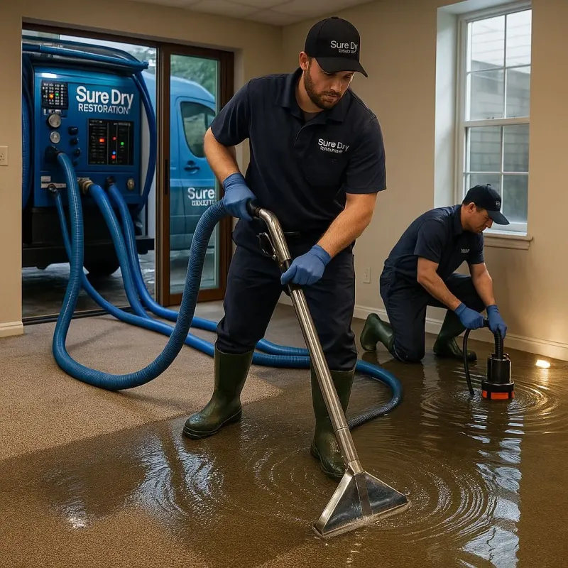 Water Extraction and Removal process in Hampton, MD